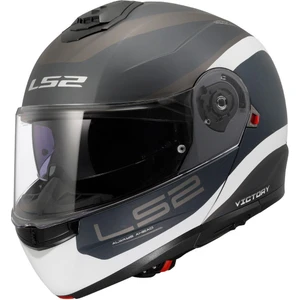 Ls2 Strobe 2 Vıctory Mat Gri-Mavi-Kum Kask