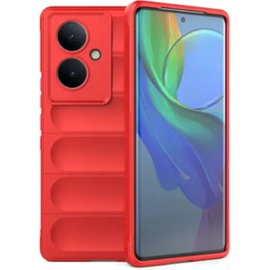 Vivo V29 Lite Kılıf Elde Tutma Kolaylıkla Kaydırmaz Kenar Line Dizayn Optietnik Kapak