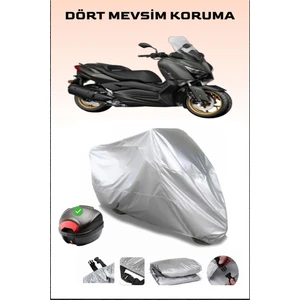 Yamaha X-Max 250 Tech Max Arka Çanta Uyumlu Motosiklet Branda Su Geçirmez Dayanıklı Kumaş