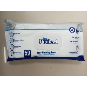 Dr. Pedical Vücut Temizleme Havlusu 50 Adet