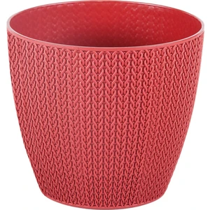 Sümela Örgü Saksı 5 Litre Kendinden Tabaklı Bitki Çiçek Saksısı