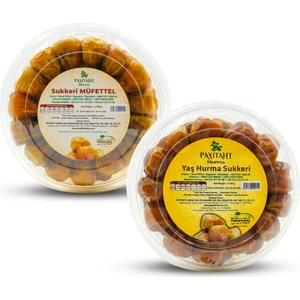 Payitaht Hurma Medine Sukkari Yumuşak ve Taze Yaş Hurma Tabak Hurma Set 1 kg