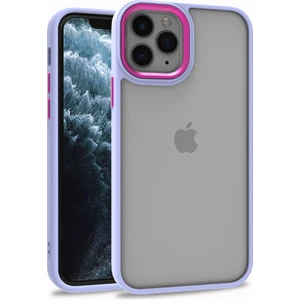 ZORE Apple iPhone 11 Pro Max Uyumlu  Flora Kapak-Lila