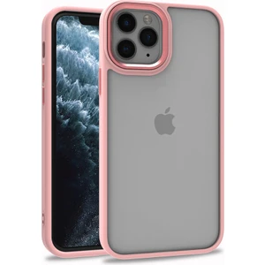 ZORE Apple iPhone 11 Pro Max Uyumlu  Flora Kapak-Rose Gold