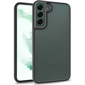 ZORE Samsung Galaxy S22 Plus Kılıf  Flora Kapak-Siyah