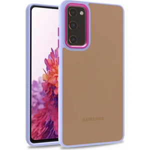 ZORE Samsung Galaxy S20 Fe Kılıf  Flora Kapak-Lila