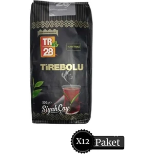 TR28 Siyah Çay Özel Hasat 500gr.x 12 Adet