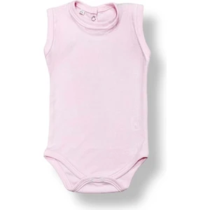 Mnk Baby & Kids Bebek Çıtçıtlı Kolsuz Zıbın Badi MNK0527