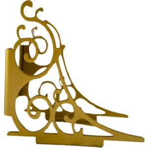 AS Design 2 Adet Altın Sarısı Dekoratif Raf AYAĞI(15CMX15CM)