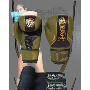 Dragondo Legacy Boks Eldiveni Kickboks Muaythai Müsabaka Antreman Dragon Boks Eldiveni 2'li Set