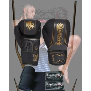 Dragondo Legacy Boks Eldiveni Kickboks Muaythai Müsabaka Antreman Dragon Boks Eldiveni 2'li Set