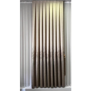 Pano Fon Perde Krem Cappuccino (Tek Kanat)