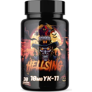 Grımlabs Hellsıng Yk11+Dhea+Zinc 10 Mg 30 Servıngs Myostatın Inhıbıtor