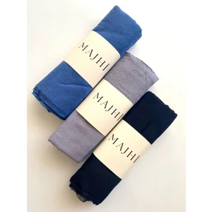 Hijab Kadın Bambu Crash Şal Modeli 3'lü Kadın Şal