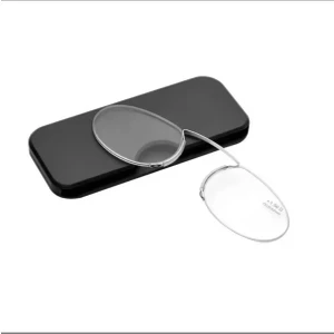 ( 3.50 Numaralı ) Burun Üstü Bacaksız Gözlük Mini Okuma Gözlük Telefona Sabitlemeli