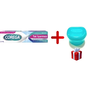 Tat Içermez Yapıştırıcı Krem 40GR + Corega Protez Diş Saklama Kabı