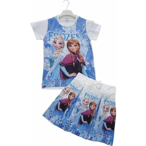 Frozen Etekli Kız Çocuk Takım Yazlık