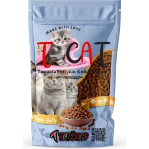 T-Cat Tavuklu Yetişkin Kedi Maması 2 Kg.