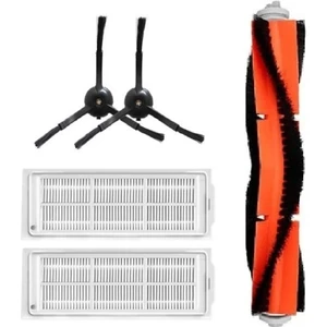 Xiaomi Mop 2 Lite (Mjstl) Mop 2 Pro (MJST1SHW) Uyumlu Fırça Hepa Filtre Siyah Yedek Set-5 Parça