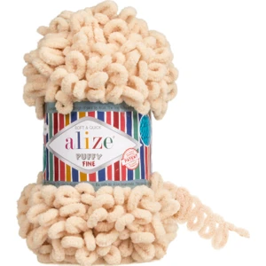 Puffy Fine(Ince) El Örgü İpliği 5'li Paket Bal Köpüğü 310