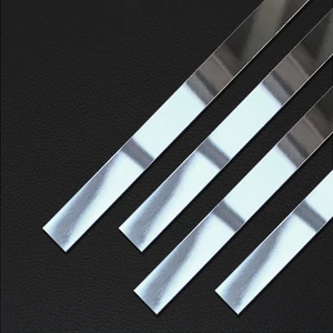 Ayna Görünümlü Dekoratif Şerit ( Silver )