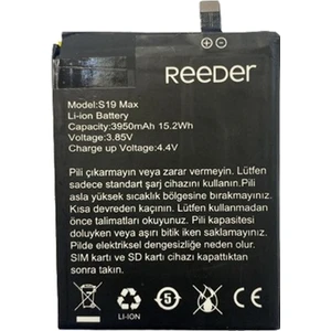 Reeder S19 MAX Batarya Pil Sıfır