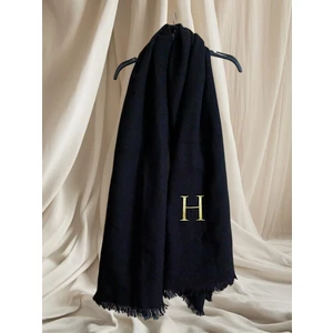 Kişiye Özel Isim Veya Harf Nakışlı Hediyelik Kışlık Şal