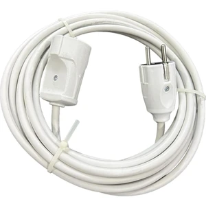 3x2,5 mm Cca Ttr Tekli Beyaz Renk Topraklı Kauçuk Seyyar Elektrik Kablosu