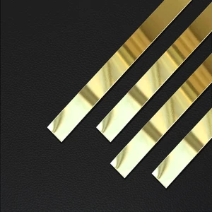 Ayna Görünümlü Dekoratif Şerit ( Gold )
