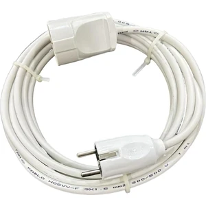 3x1,5 mm Cca Ttr Tekli Beyaz Renk Topraklı Kauçuk Seyyar Elektrik Kablosu