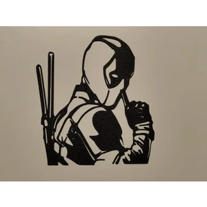 Deadpool Duvar Sanatı Dekorasyonu