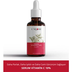 Ladore Tokyo Serum Vitamin C - 10% Starter | Matlık, Leke Karşıtı Serum | Tüm Cilt Tiplerine Uygun | 30ml
