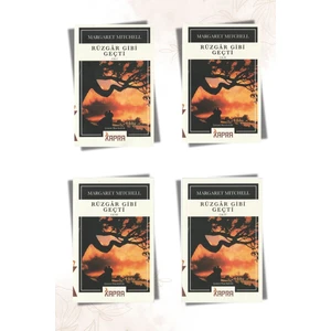 Rüzgar Gibi Geçti (4 Cilt-Takım) Gone With The Wind-Margaret Mitchell