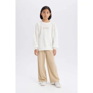 Kız Çocuk Wide Leg Geniş Paça Eşofman Altı D9621A825SM