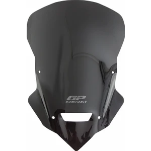 GP Kompozit Bajaj Dominar 250 / 400 2017-2024 Uyumlu Ön Cam Siyah 48 cm