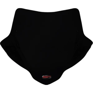 GP Kompozit Bajaj Pulsar NS 200 2011-2024 Uyumlu Spor Cam Siyah 30 cm