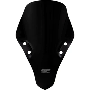 GP Kompozit CF Moto 250 SR 2020-2024 Uyumlu Ön Cam Siyah 42 cm