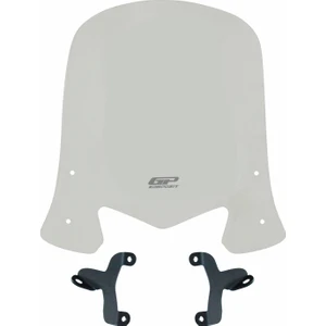 GP Kompozit TVS Jupiter 110/125 2023-2024 Uyumlu Ön Cam Şeffaf - 42 Cm