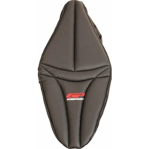 GP Kompozit Yamaha NMAX 125 / 155 2021-2024 Uyumlu Motosiklet Konfor Sele Kılıfı Siyah