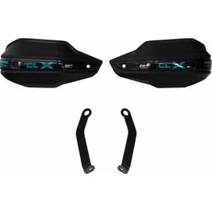 GP Kompozit CF Moto 700 CL-X 2022-2024 Uyumlu Plastik Elcik Koruma Siyah
