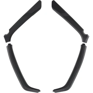 GP Kompozit Yamaha NMAX 125 / 155 2021-2024 Uyumlu Bacak Koruma Siyah