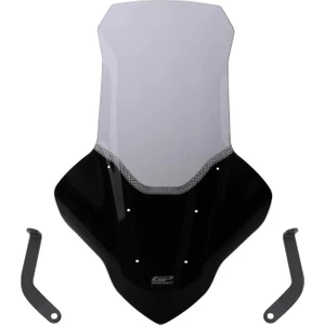 GP Kompozit Yamaha NMAX 125 / 155 2021-2024 Uyumlu Elcikli Uzun Tur Camı Füme 82 cm