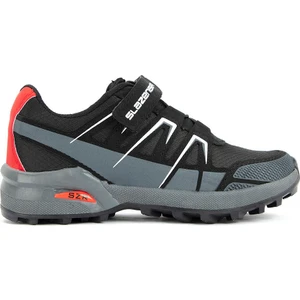 ADITYA IN Unisex Çocuk Sneaker Koşu & Yürüyüş Ayakkabısı Siyah / Koyu Gri