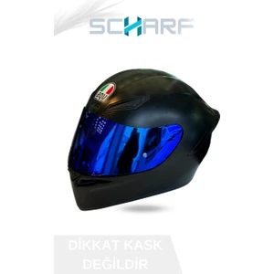 Agv K1/k1 S/k1 Mono/k-5/k-5s Uyumlu Deep Blue S Vizör(Sadece Kask Camıdır.)