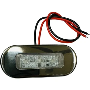 Kromaj Marin Basamak Ledi 12 Volt Beyaz Işık