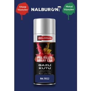 213 Ral Renkleri 400 ml Özel Renklendirilmiş Selülozik Mat Sprey Boya