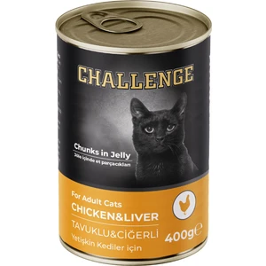 Tavuklu Ciğerli Yetişkin Kedi Konservesi 400 gr