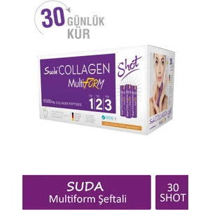 Suda Collagen Multiform Şeftali 30 Shot