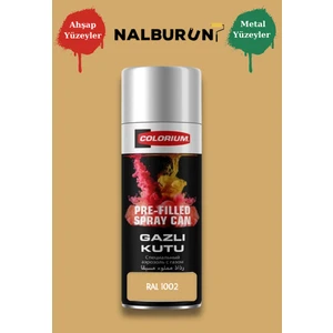213 Ral Renkleri 400 ml Özel Renklendirilmiş Selülozik Parlak Sprey Boya