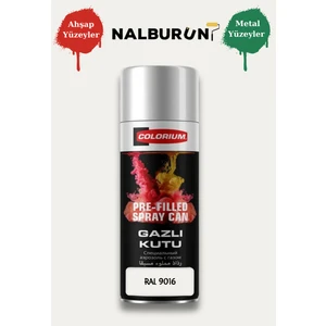 213 Ral Renkleri 400 ml Özel Renklendirilmiş Selülozik Parlak Sprey Boya